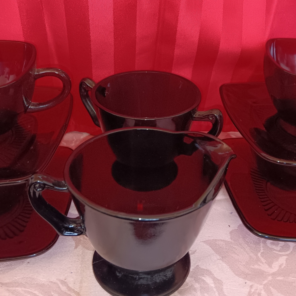 Source Unknown Red Coffee & Tea Accessories Modern Design